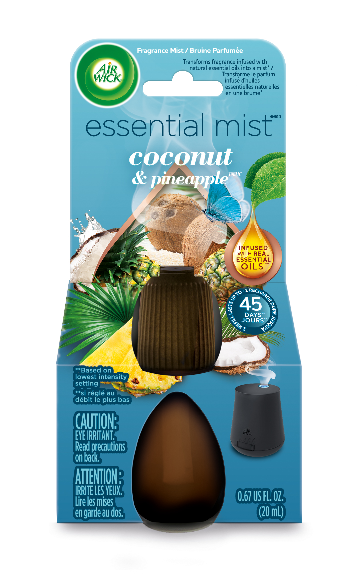 AIR WICK Essential Mist  Coconut  Pineapple